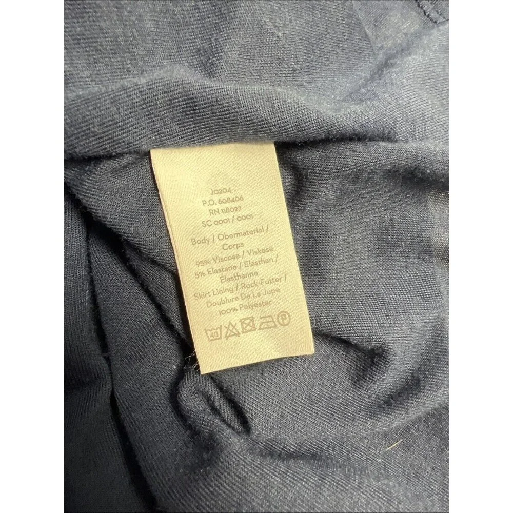 Boden Halter neck Sz Us 4p Navy Blue Maxi Evening Party Dress  Pleated Open Back